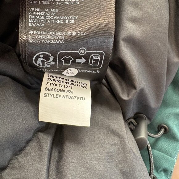 The North Face Expedition Mcmurdo 700 Down Parka Coat XXL Ponderosa Green NWT - Picture 15 of 16